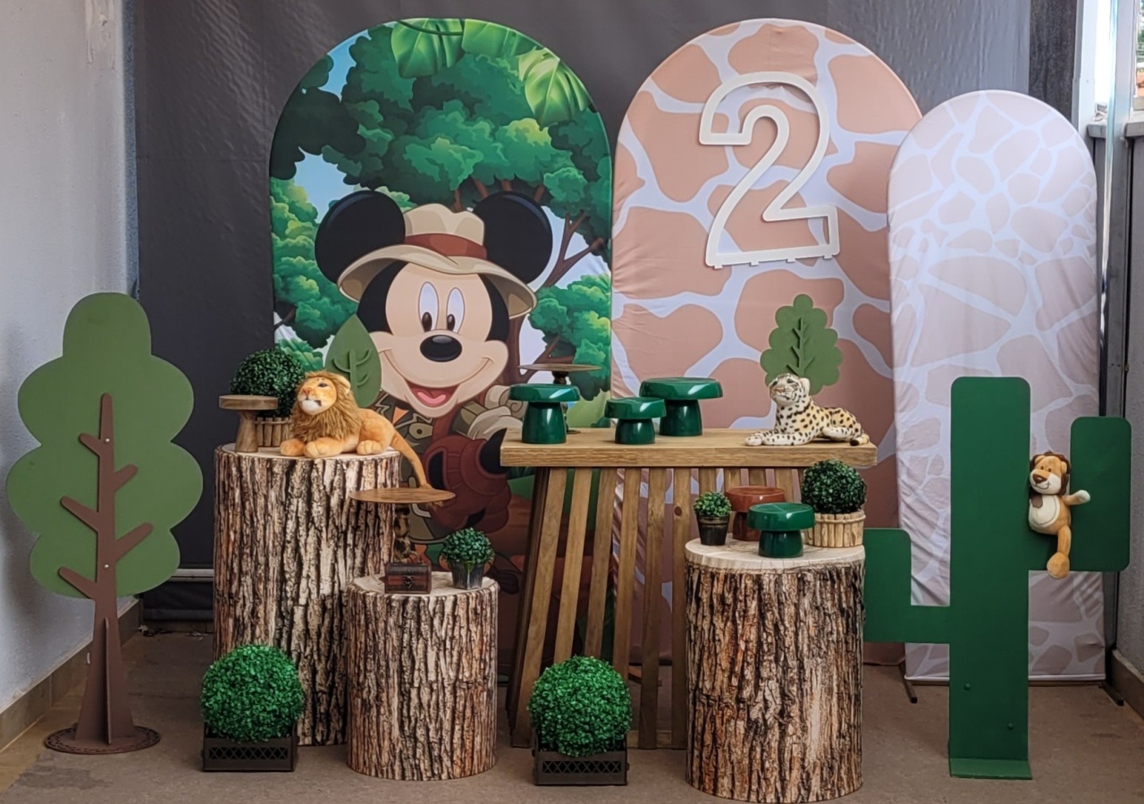 Safari Do Mickey - G - lucia mendonça decoraçoes