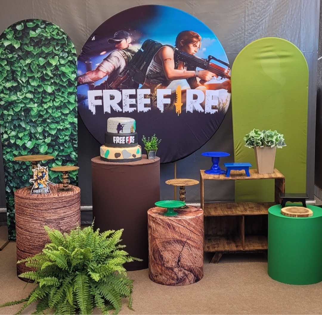 Free Fire - lucia mendonça decoraçoes