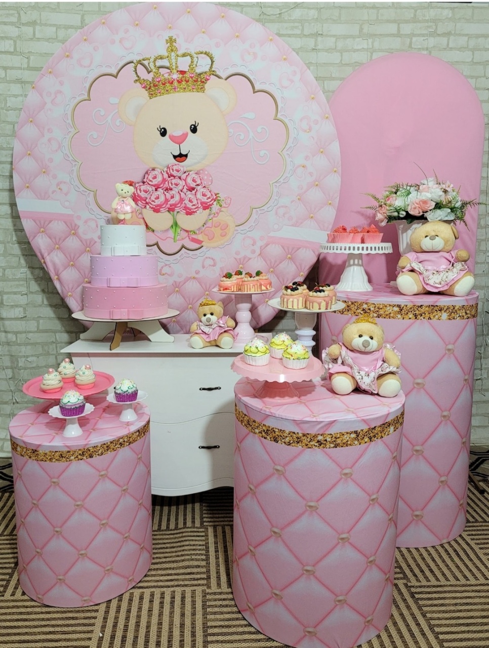 Ursa Princesa M - lucia mendonça decoraçoes