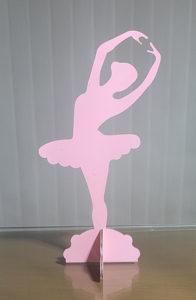 Bailarina Rosa - lucia mendonça decoraçoes