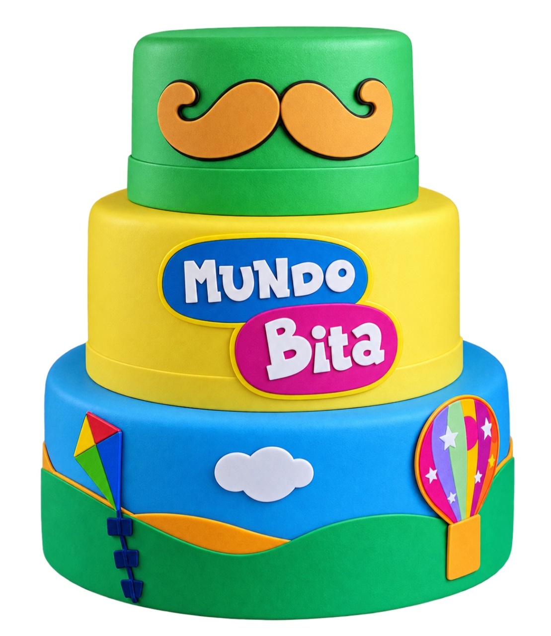 Bolo Mundo Bita - lucia mendonça decoraçoes
