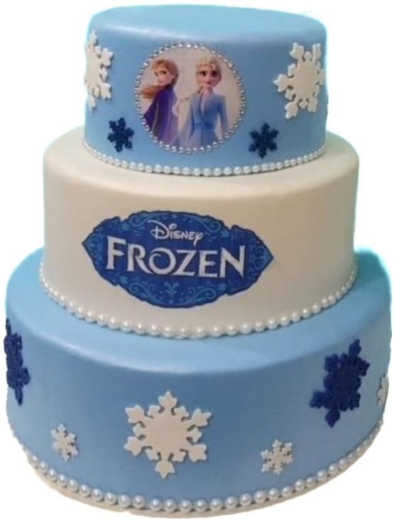 Bolo Frozen - lucia mendonça decoraçoes