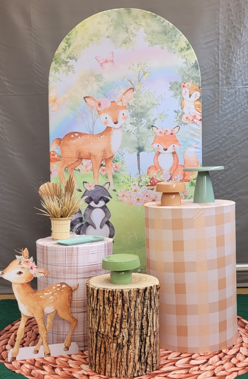 Decoração Bosque - P - lucia mendonça decoraçoes