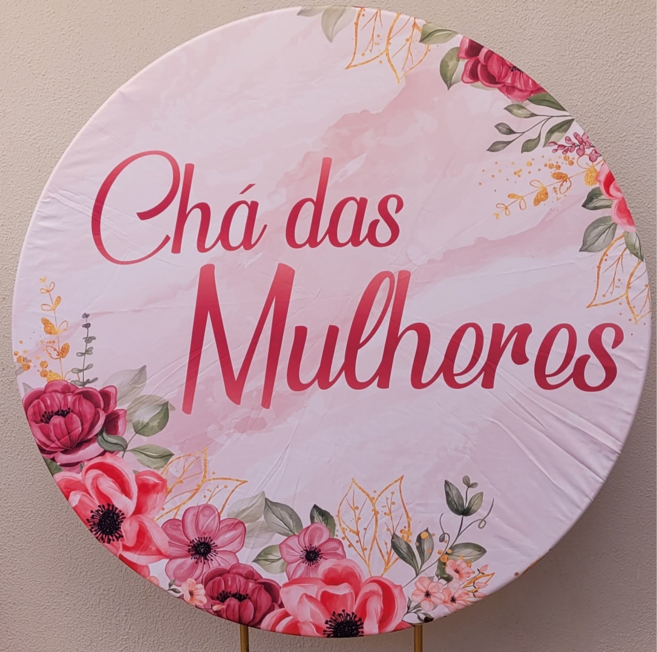 Capa Painel  Chá das Mulheres - lucia mendonça decoraçoes