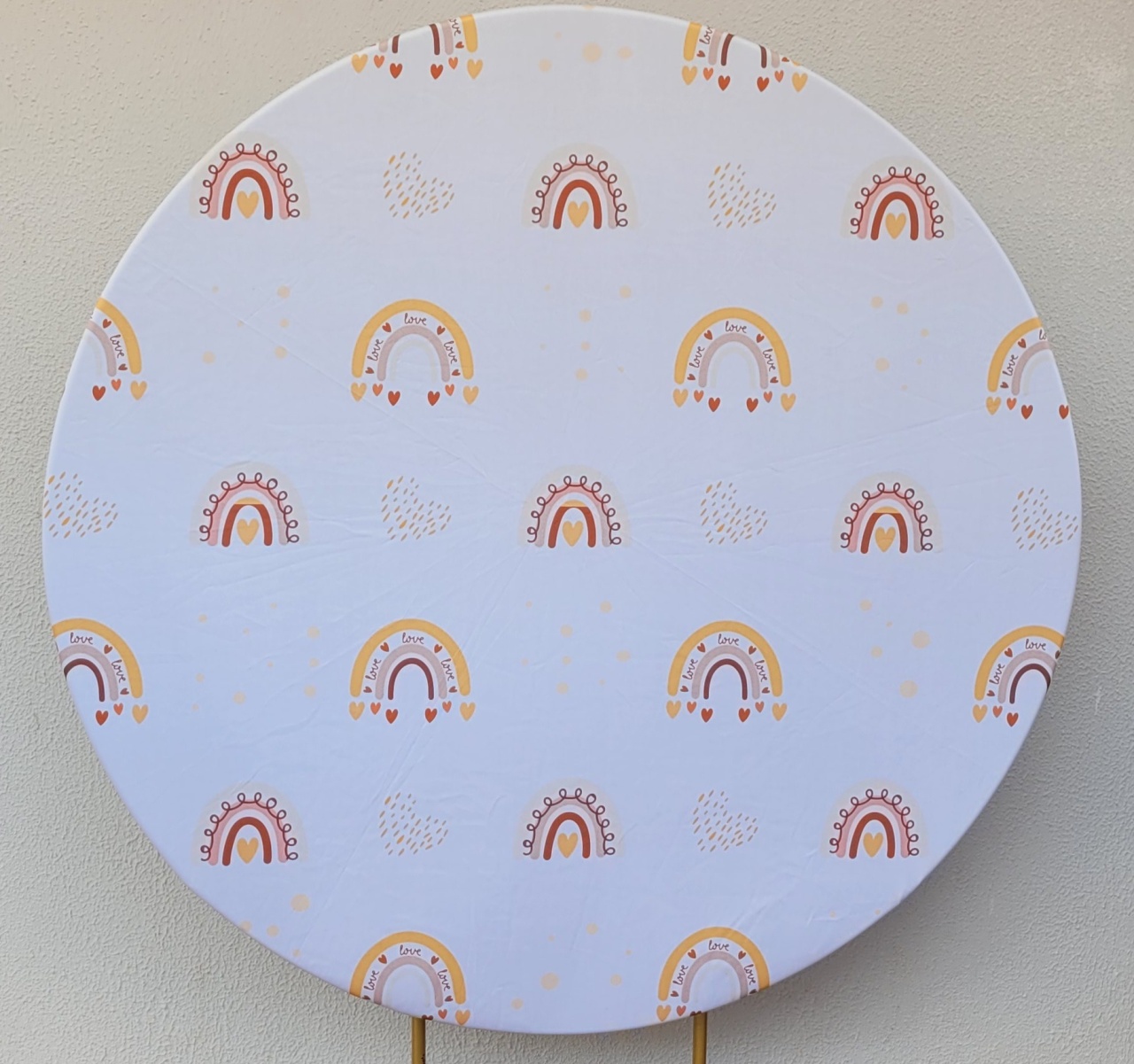 Capa Painel Arcoiris Boho - lucia mendonça decoraçoes