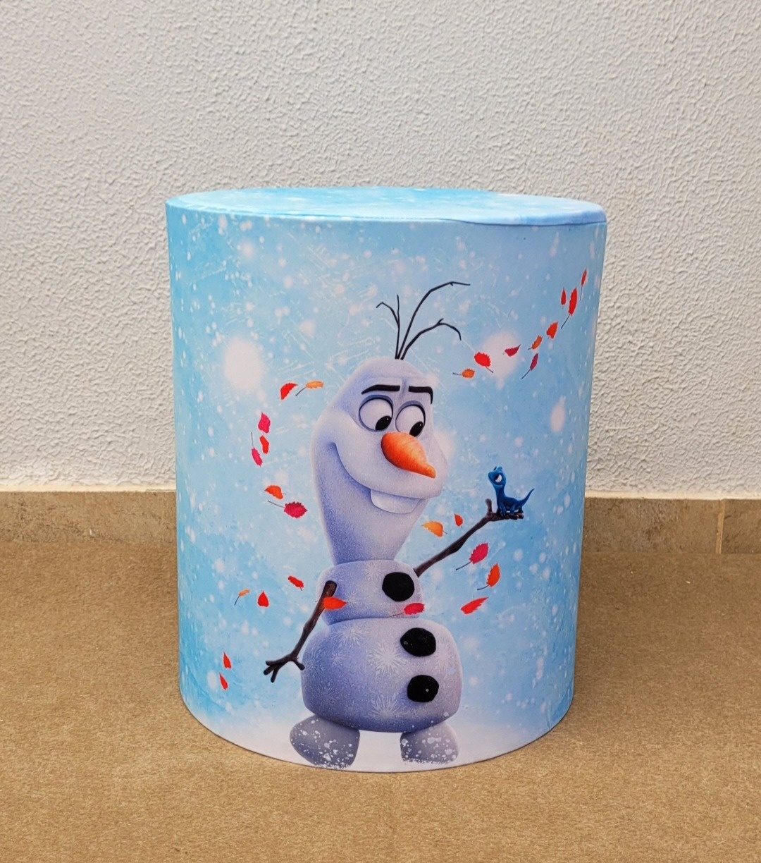 Capa Cilindro Frozen - P - lucia mendonça decoraçoes