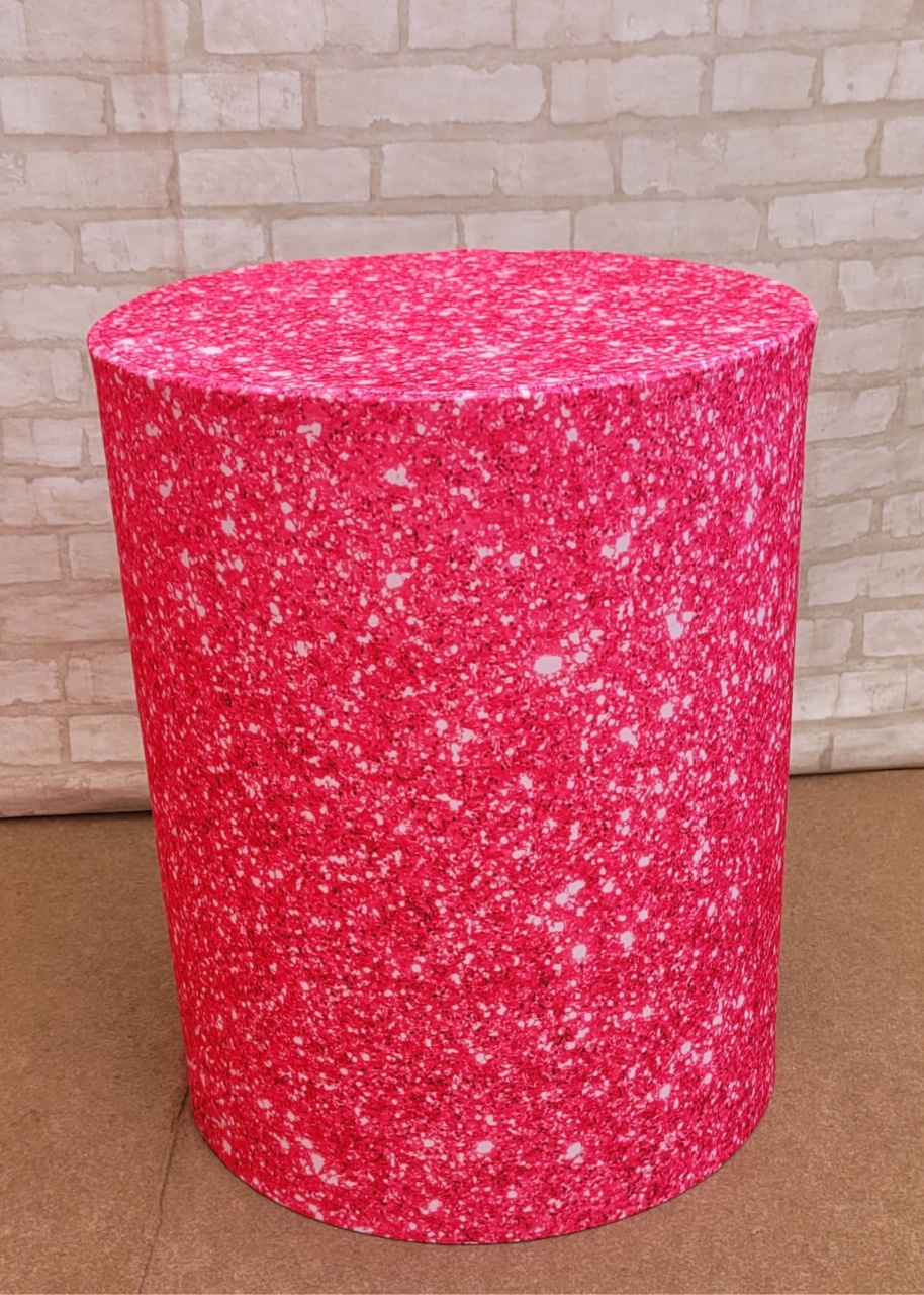 Capa Cilindro Rosa Pink M - lucia mendonça decoraçoes