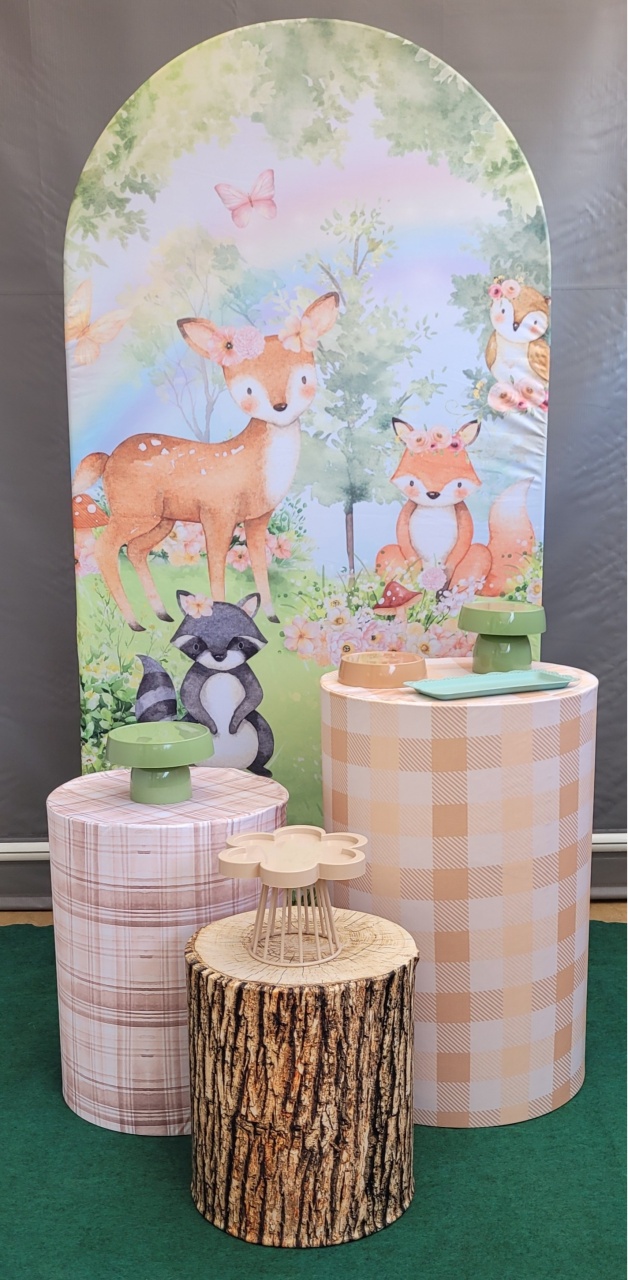 Decoração Bosque 2 - P - lucia mendonça decoraçoes