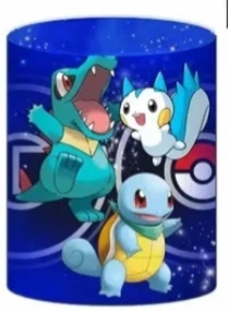 Capa Cilindro Pokemon Azul - P - lucia mendonça decoraçoes
