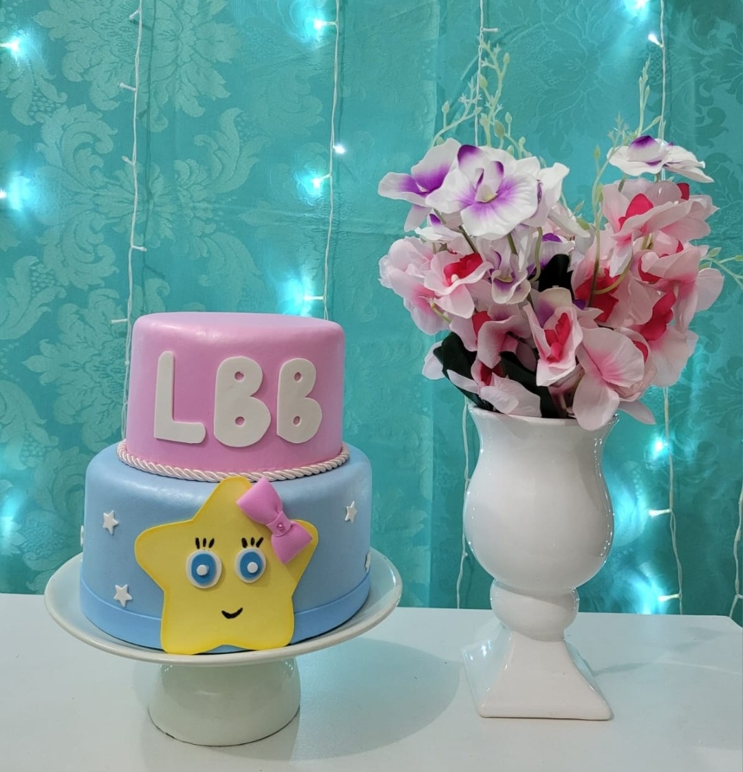Bolo Lbb - lucia mendonça decoraçoes