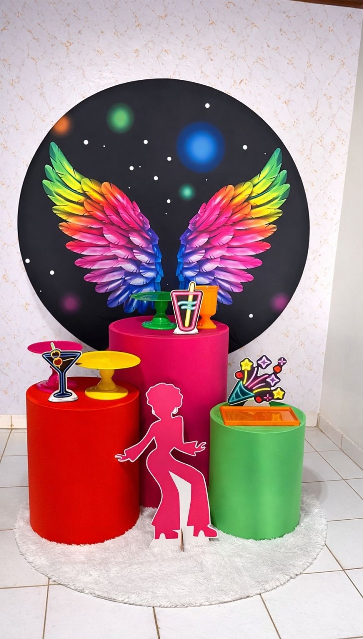 Combo Infantil Asas Neon - Brenda silva nascimento 