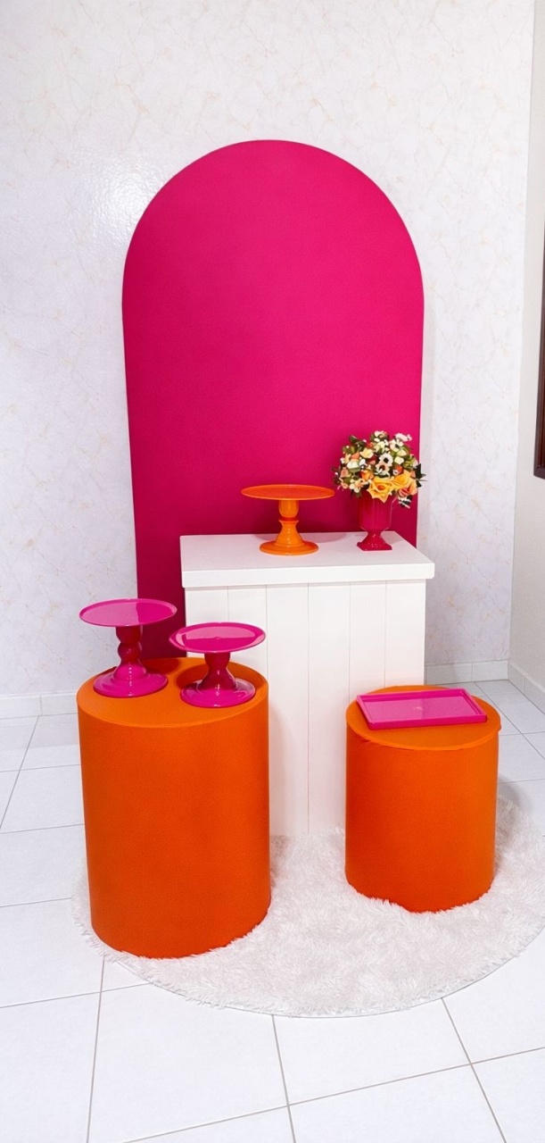 Combo Infantil Pink E Laranja - Brenda silva nascimento 