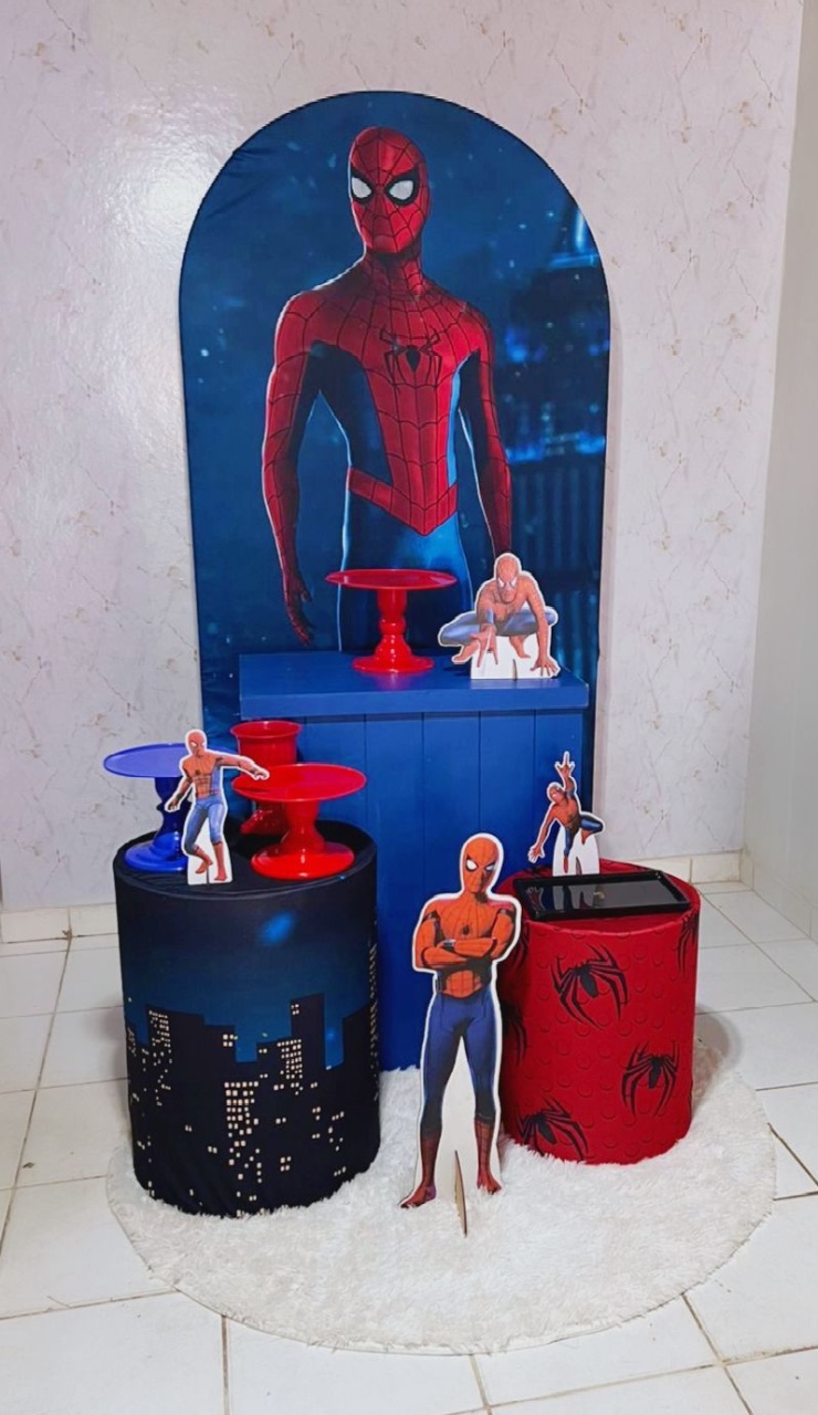 Combo  Romano Infantil Homem Aranha - Brenda silva nascimento 