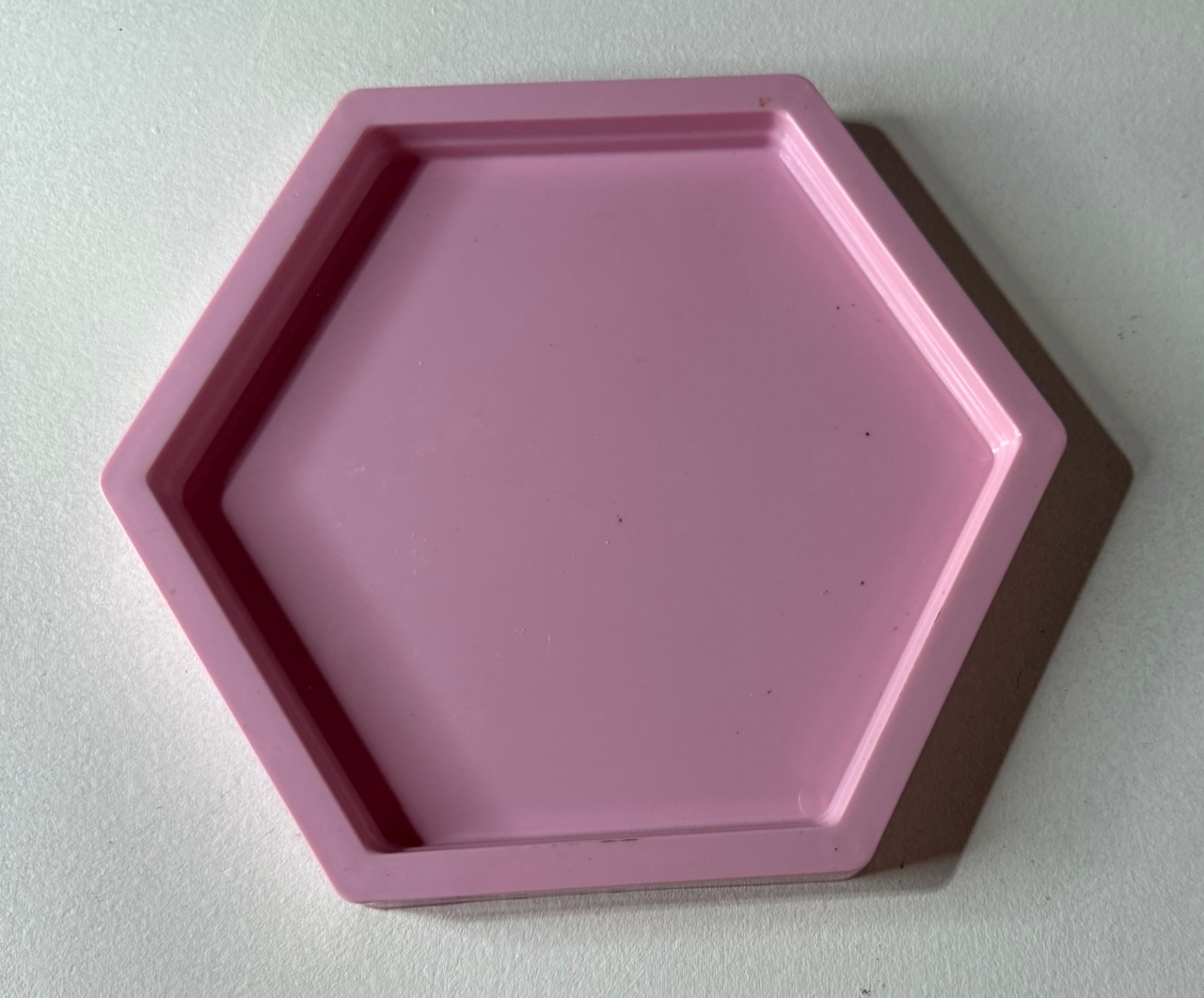 Bandeja Festa Na Mesa Hexagonal Rosa Candy - Brenda silva nascimento 
