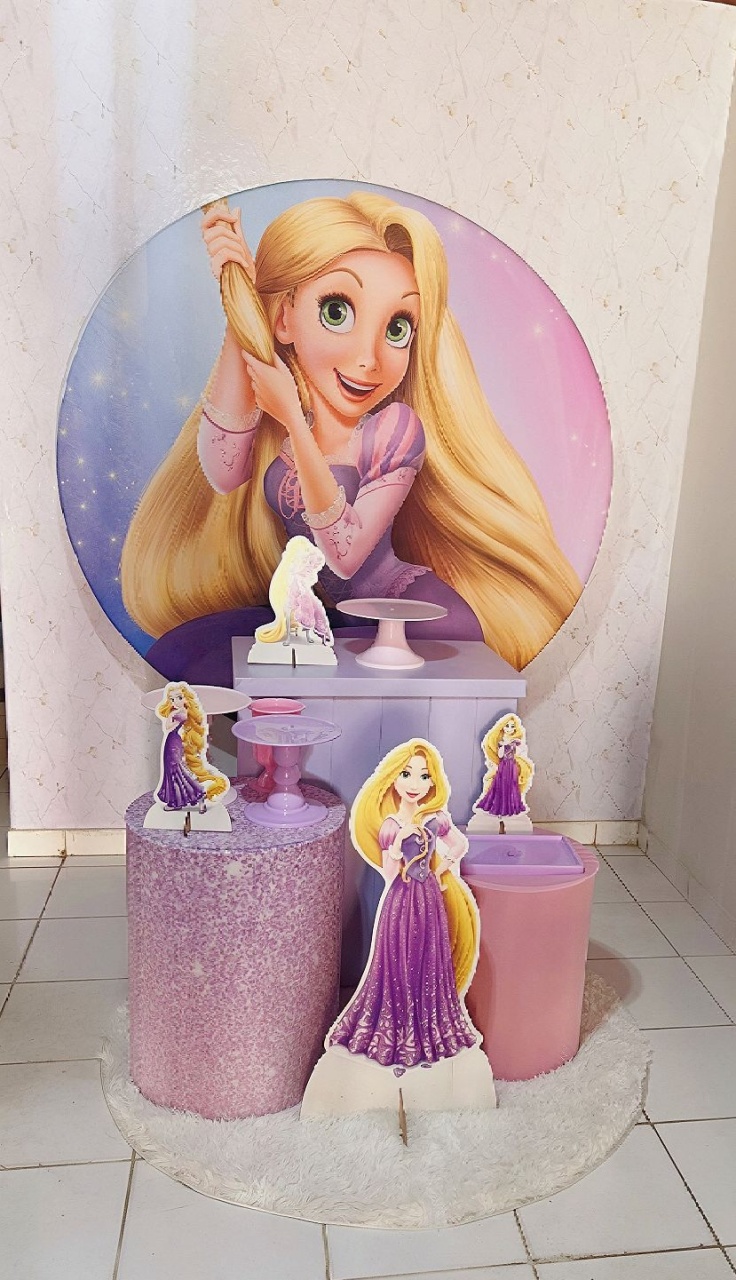 Combo Infantil Rapunzel - Brenda silva nascimento 