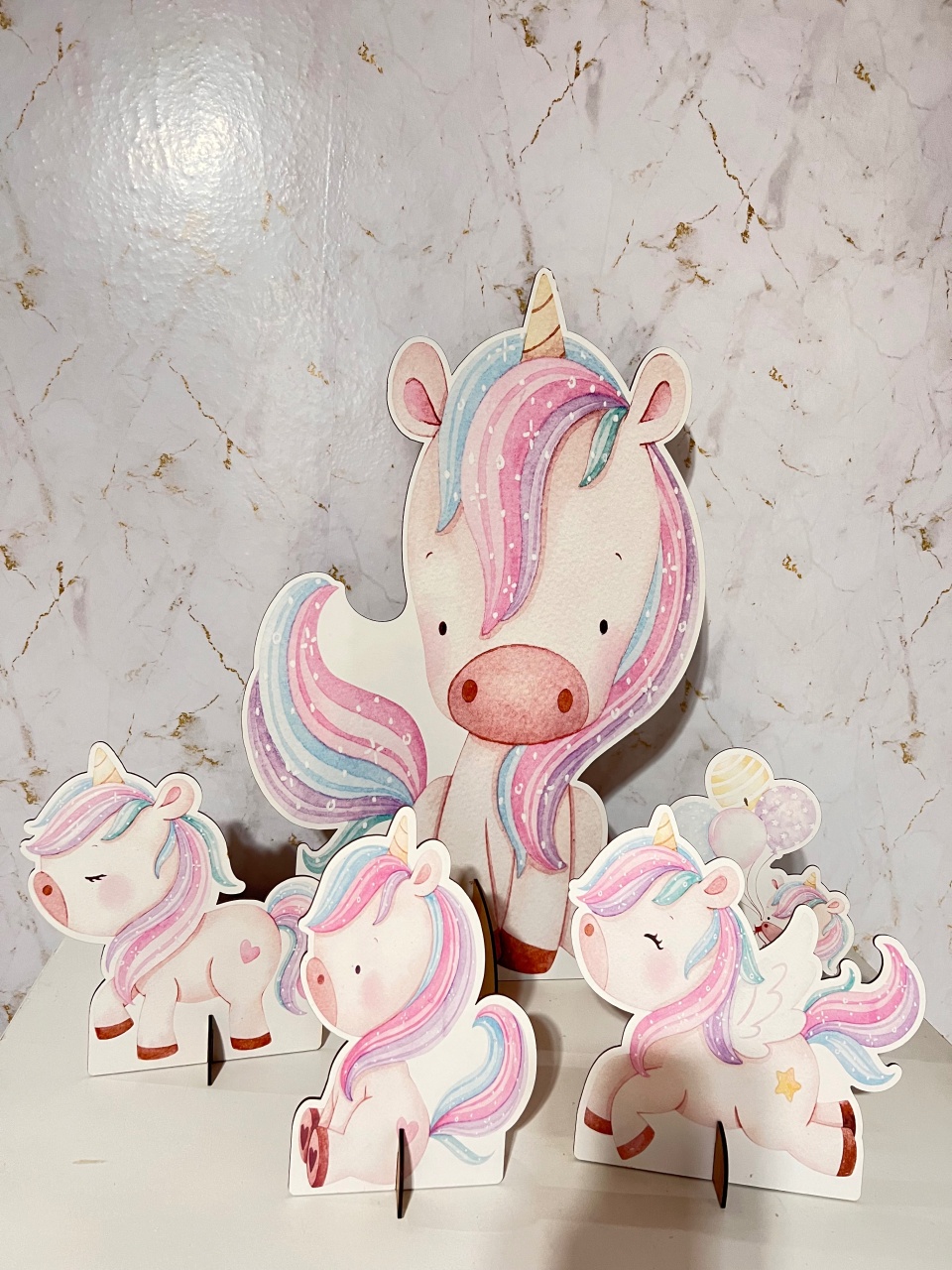Kit Display Unicórnio Baby - Brenda silva nascimento 