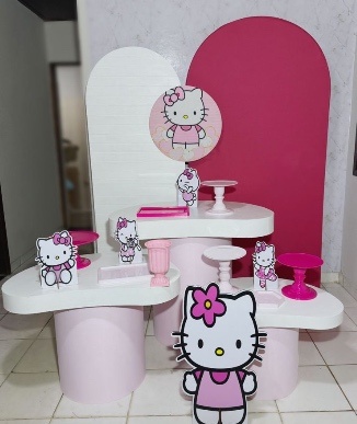 Montagem Infantil Orgânico Hello Kitty - Brenda silva nascimento 