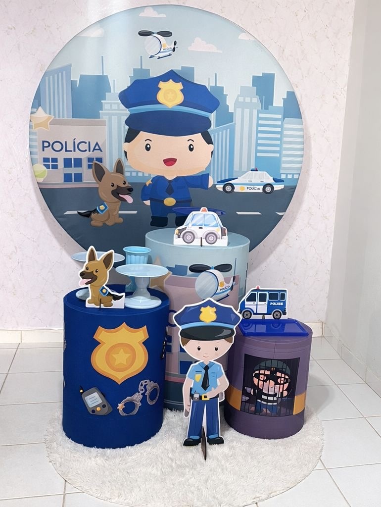 Combo Infantil Polícia - Brenda silva nascimento 