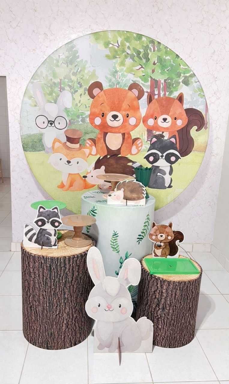 Combo Infantil Bosque Encantado Menino - Brenda silva nascimento 