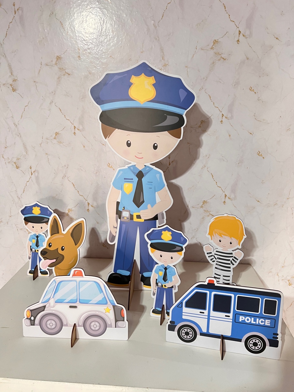 Kit Display Polícia - Brenda silva nascimento 