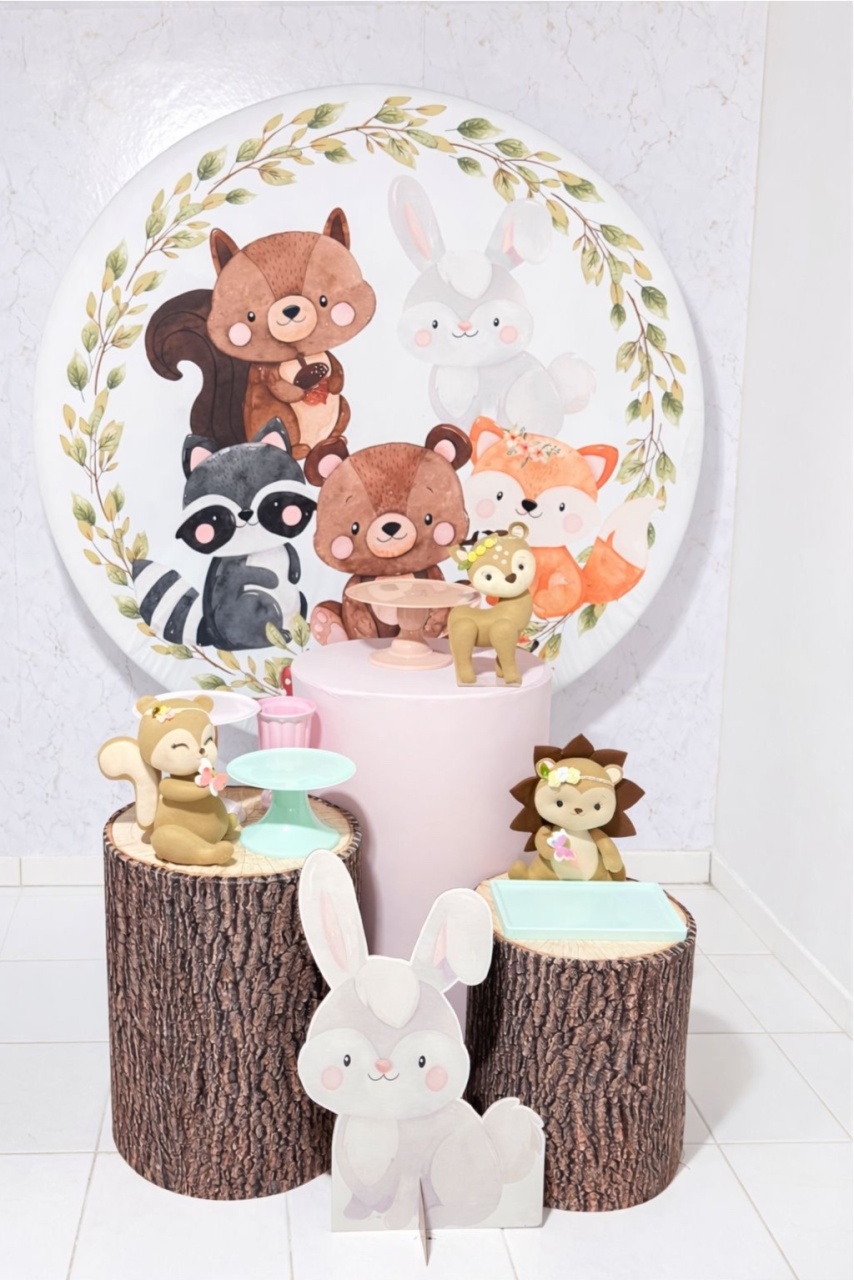 Combo Infantil Bosque Encantado Menina - Brenda silva nascimento 