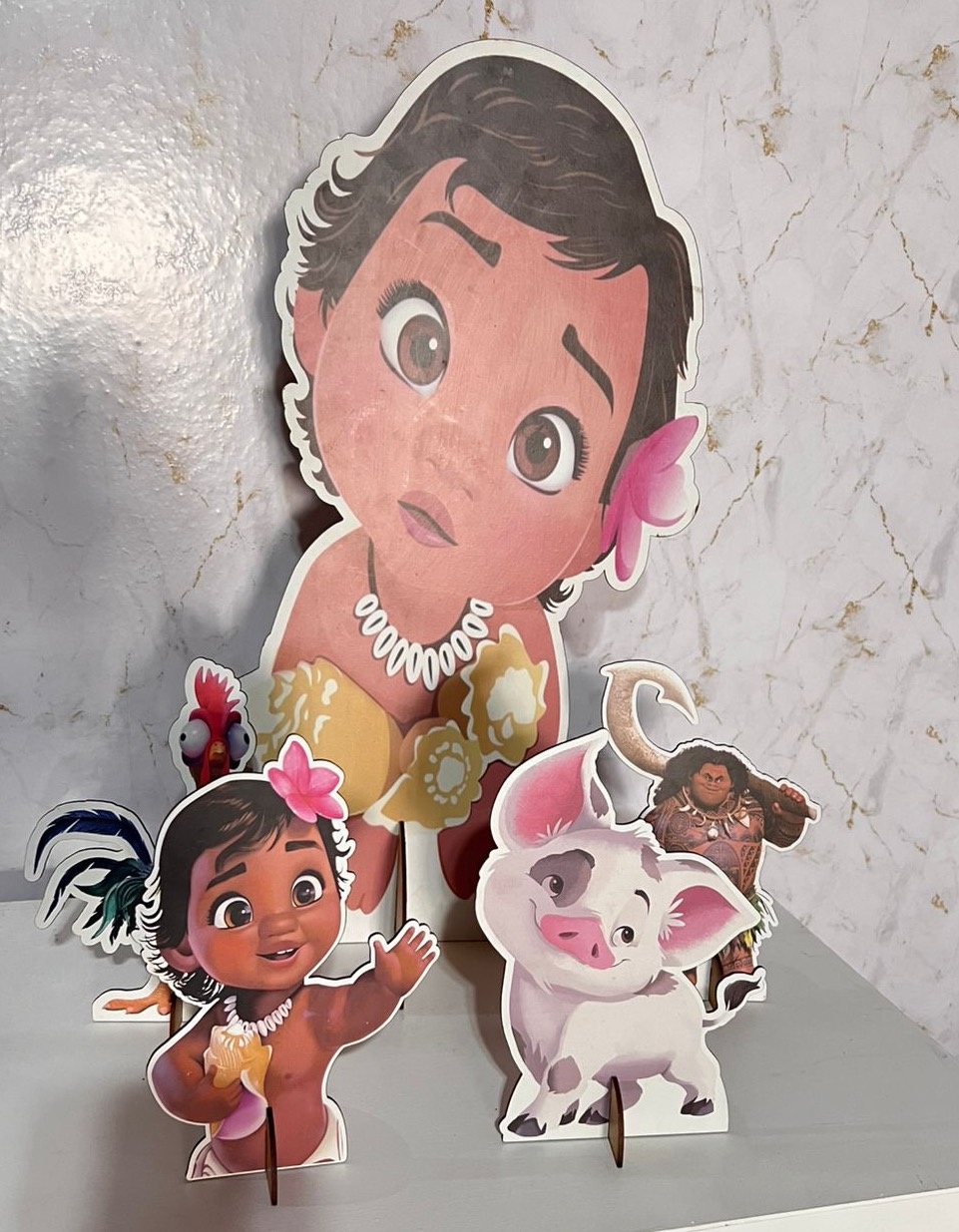 Kit Display Moana Baby - Brenda silva nascimento 