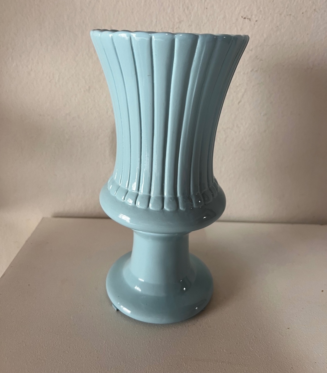 Vaso Louça Azul  - Brenda silva nascimento 