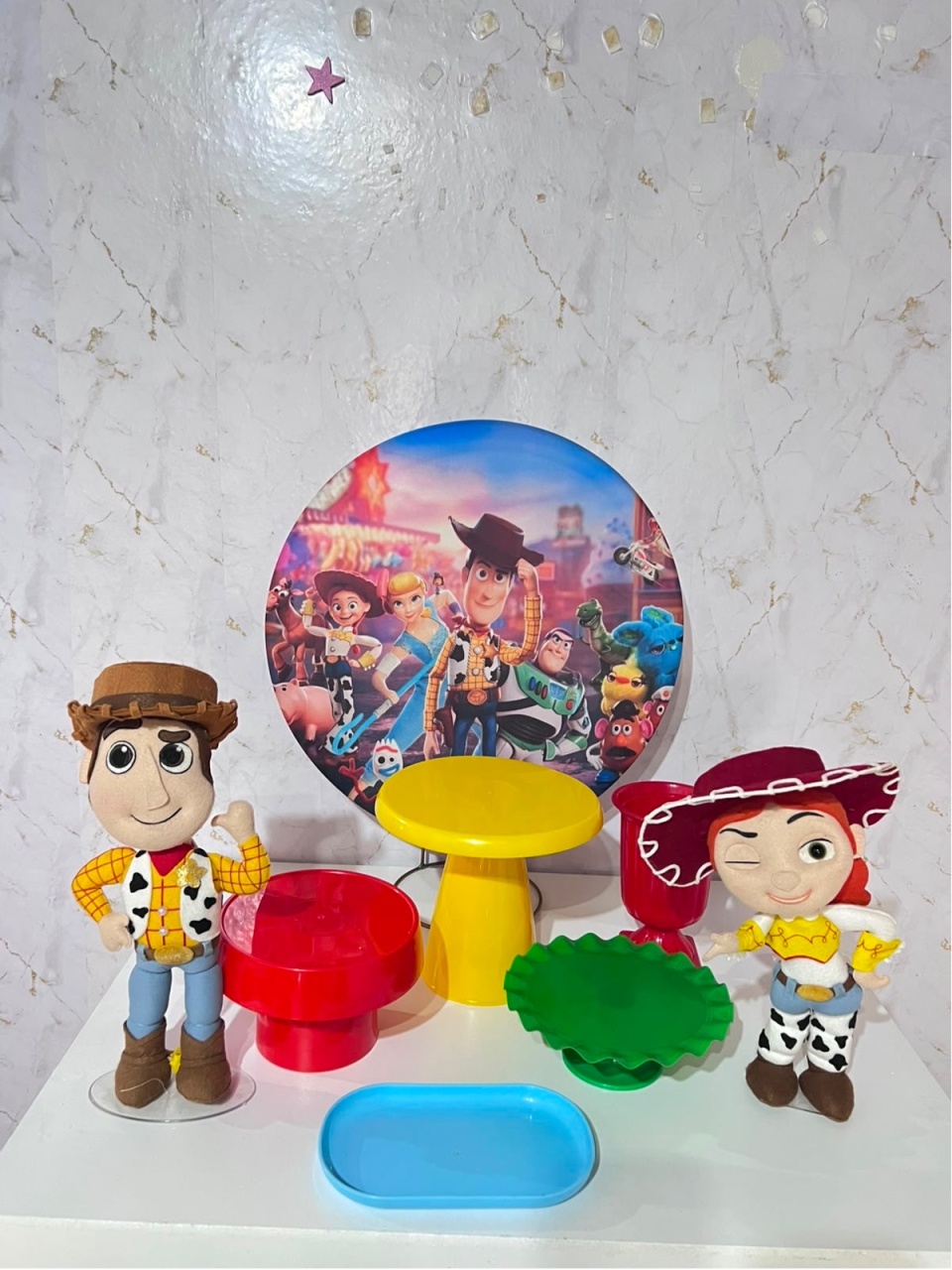 Festa Na Mesa Toy Story (Turma) - Brenda silva nascimento 