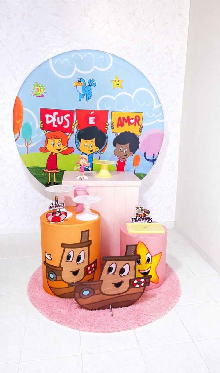 Combo Infantil Três Palavrinhas Rosa - Brenda silva nascimento 