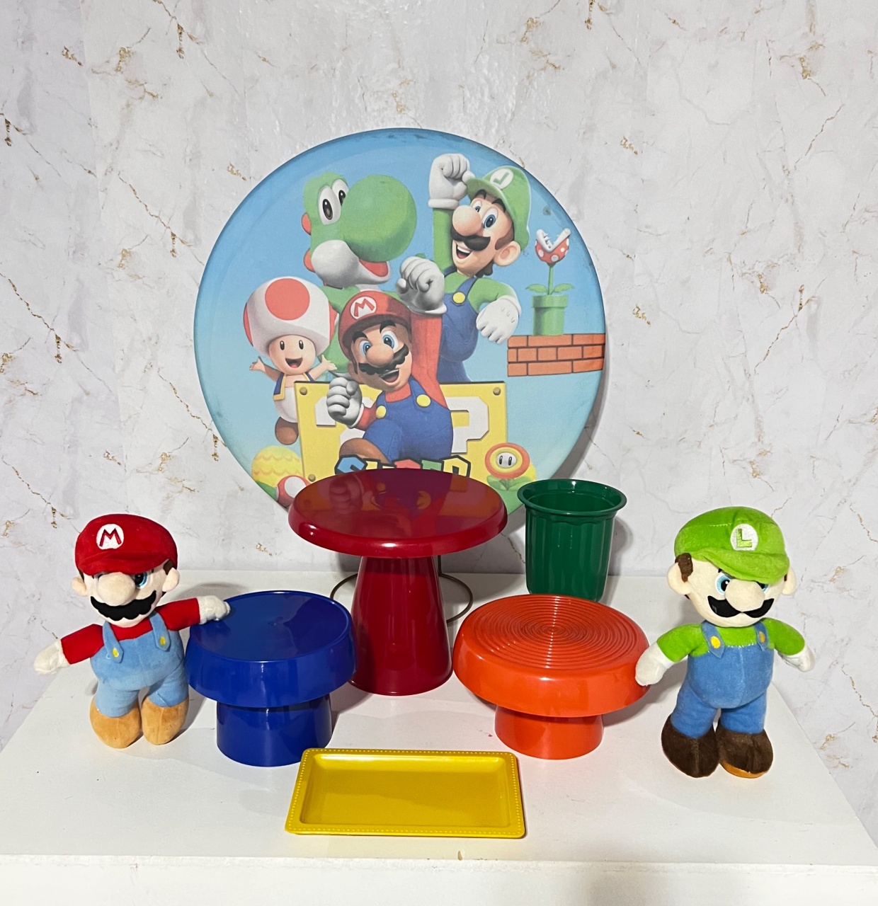 Festa Na Mesa Super Mario - Brenda silva nascimento 