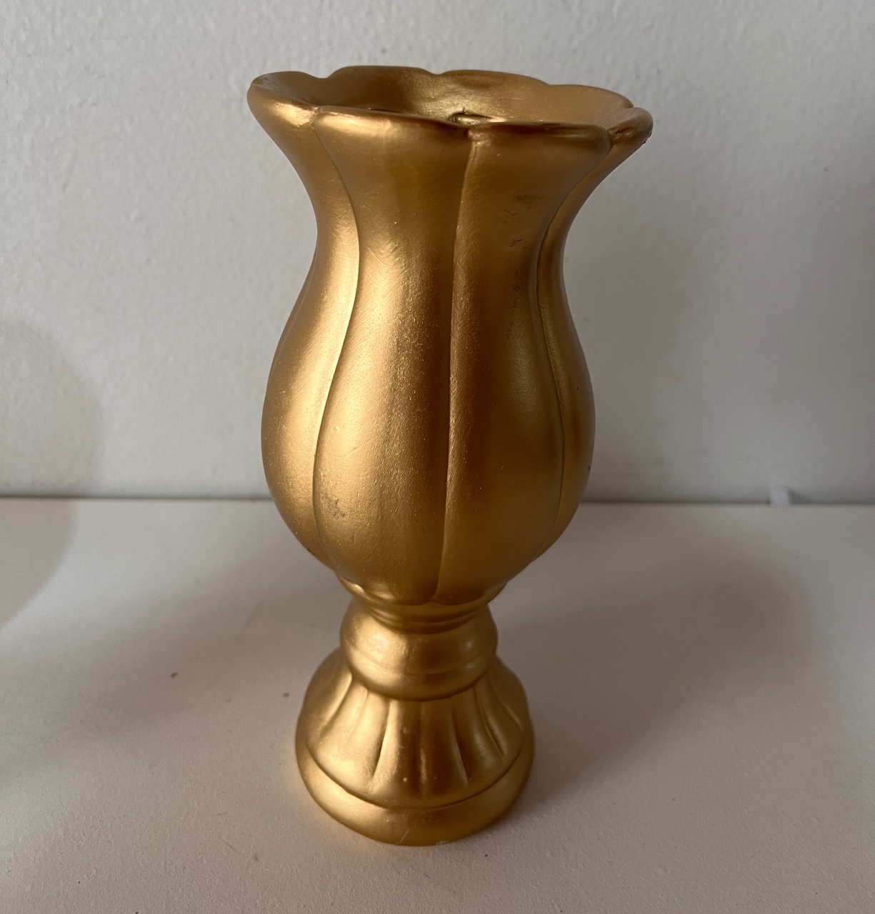 Vaso Louça Dourado  - Brenda silva nascimento 