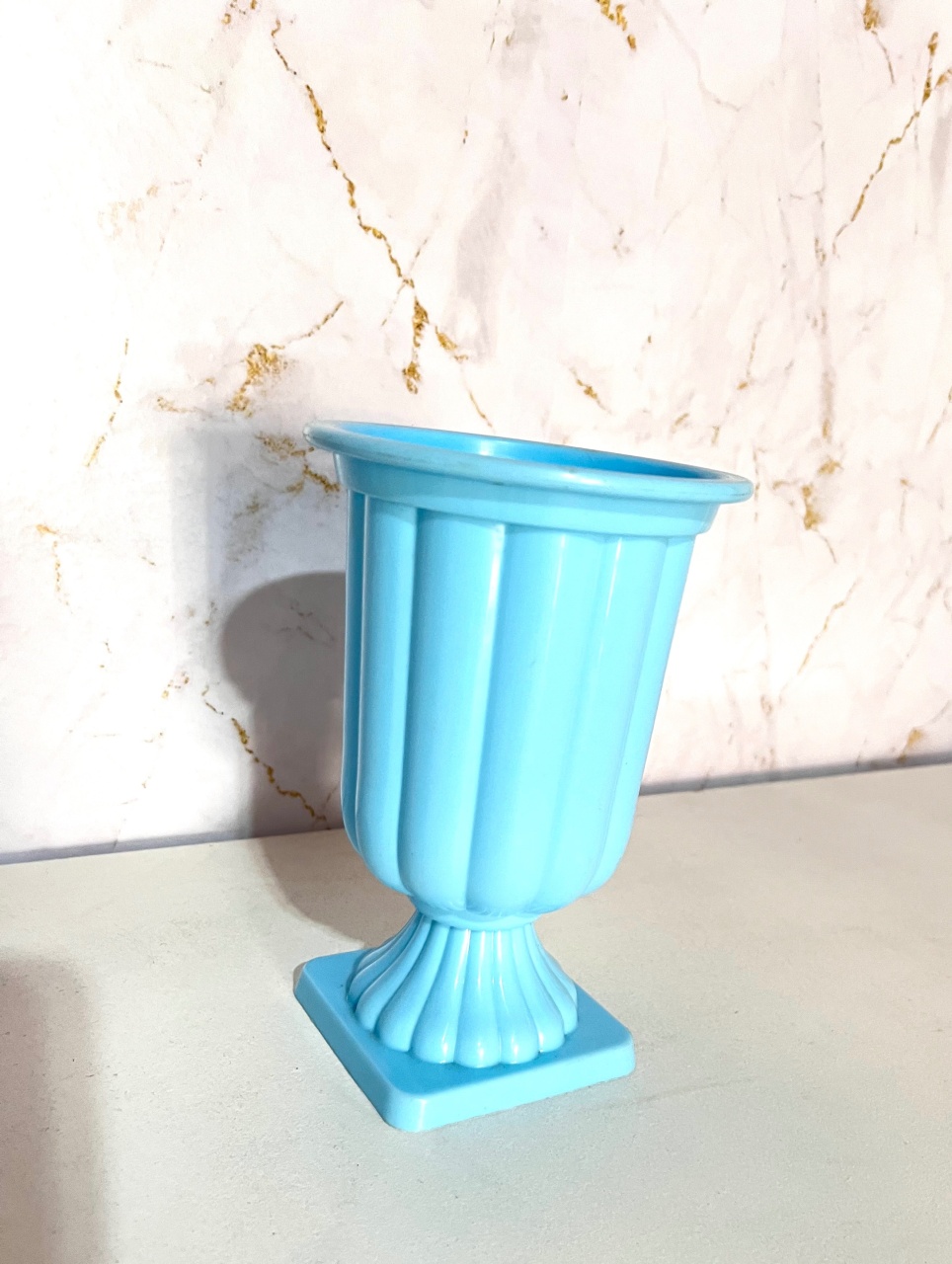 Vaso Plástico Azul  - Brenda silva nascimento 