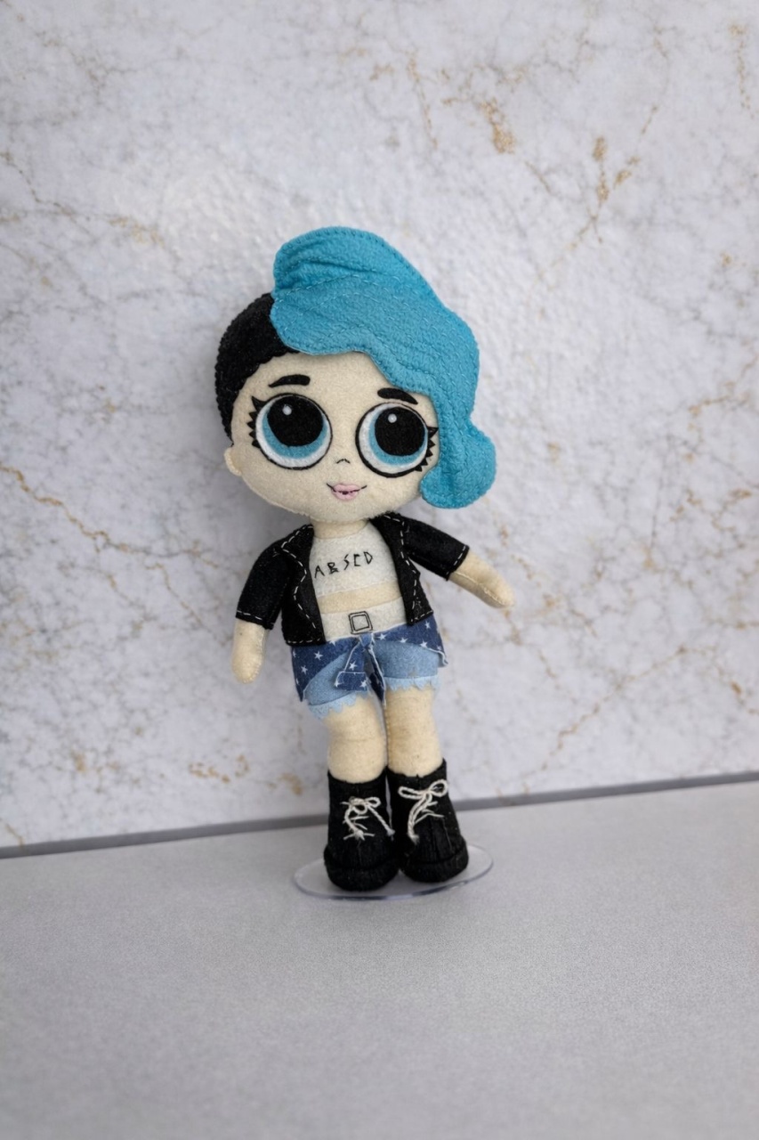 Lol Cabelo Azul - Brenda silva nascimento 