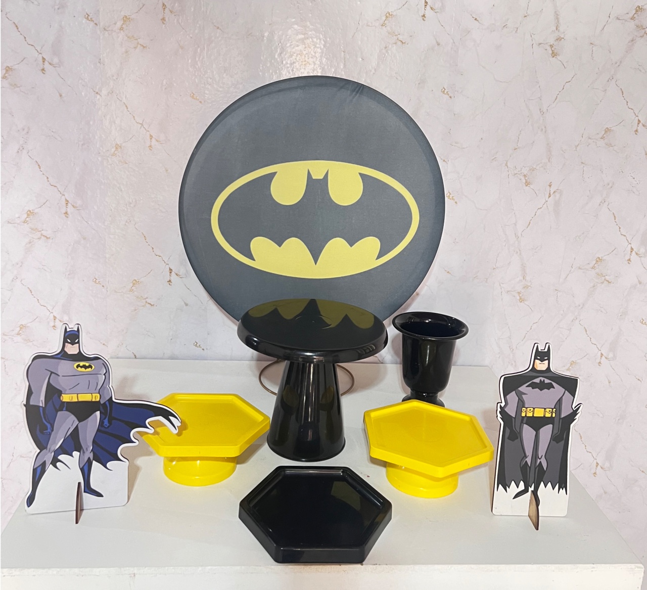 Festa Na Mesa Batman - Brenda silva nascimento 