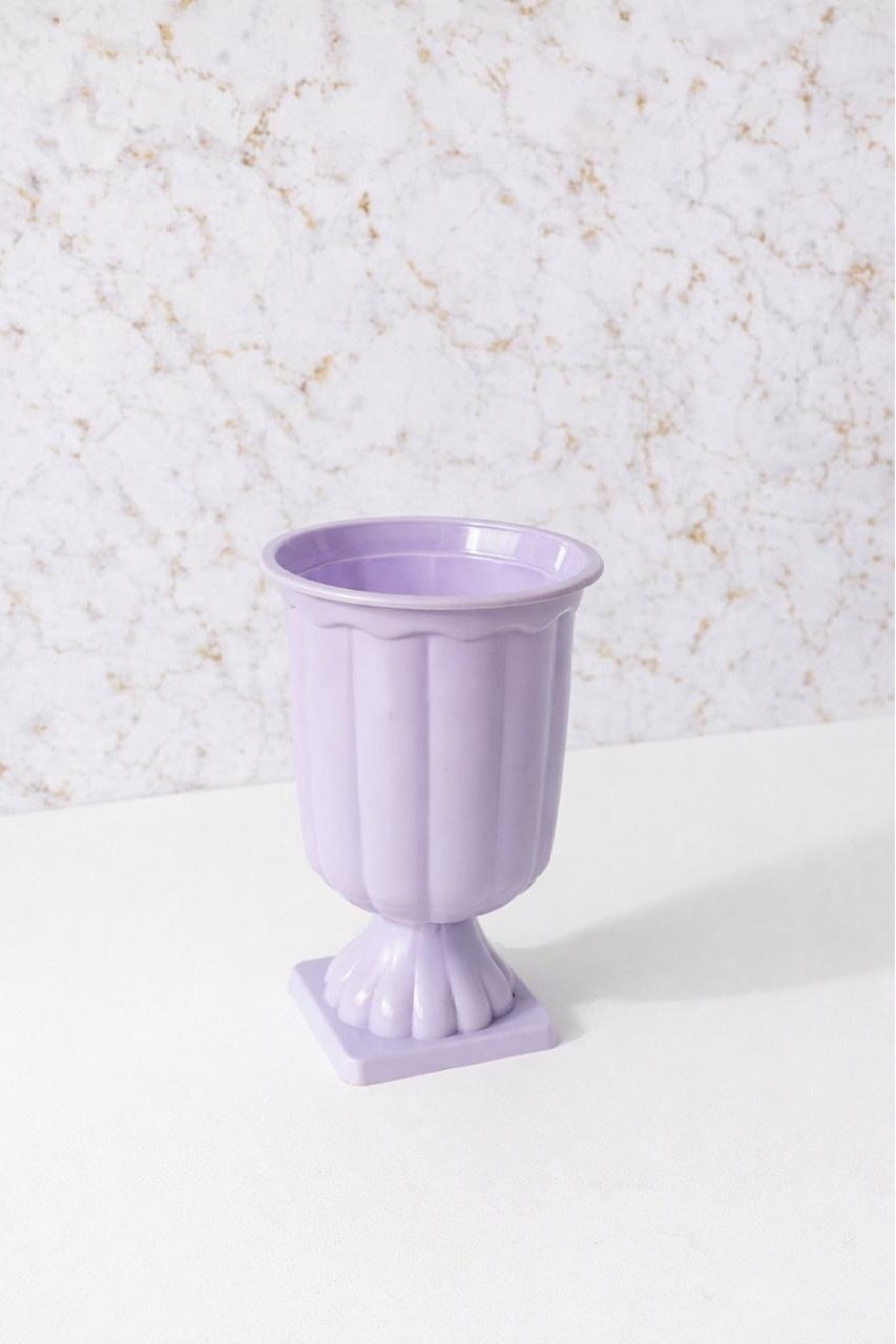 Vaso Plástico Lilás  - Brenda silva nascimento 