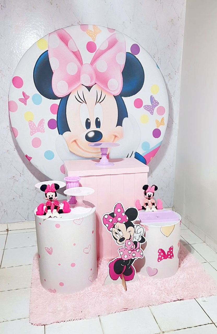 Combo Infantil Minnie Rosa Bebê - Brenda silva nascimento 