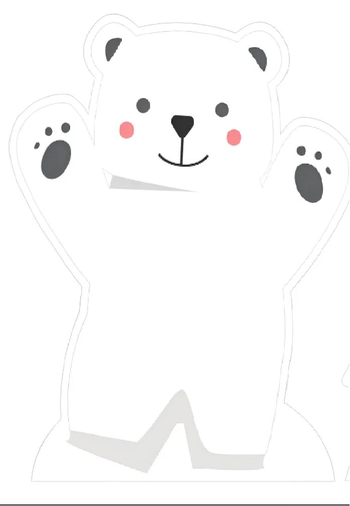 Display de Chão Urso Polar - Brenda silva nascimento 