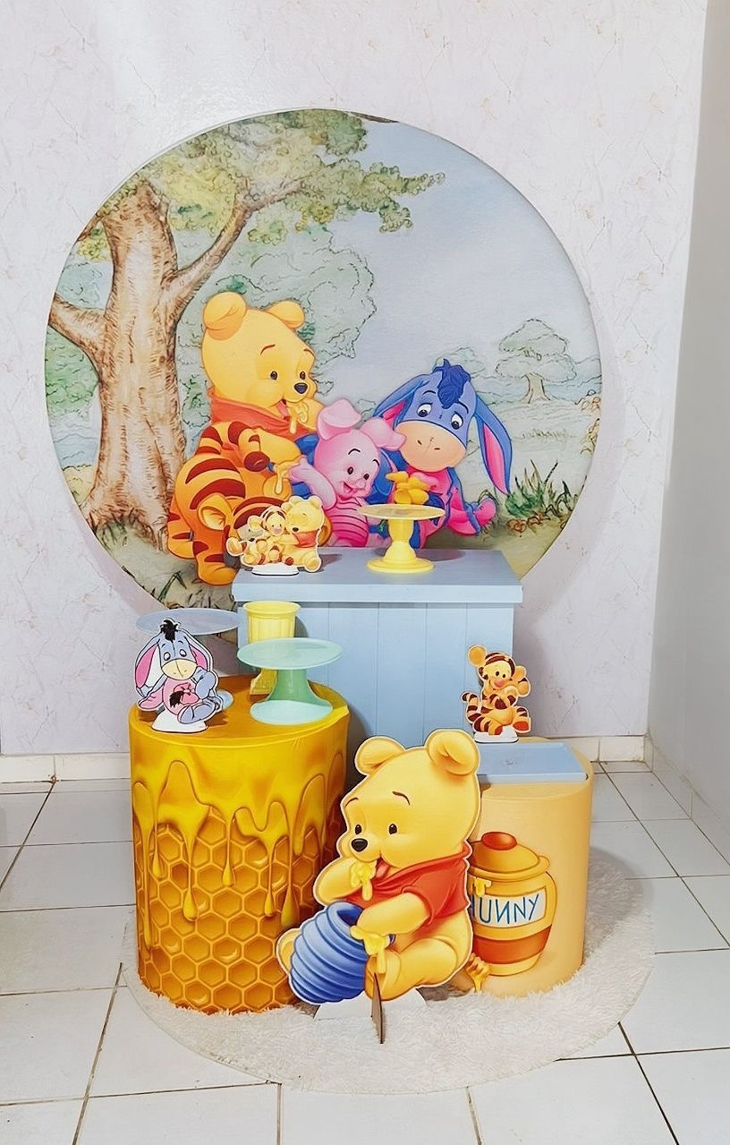 Combo Infantil Ursinho Pooh - Brenda silva nascimento 