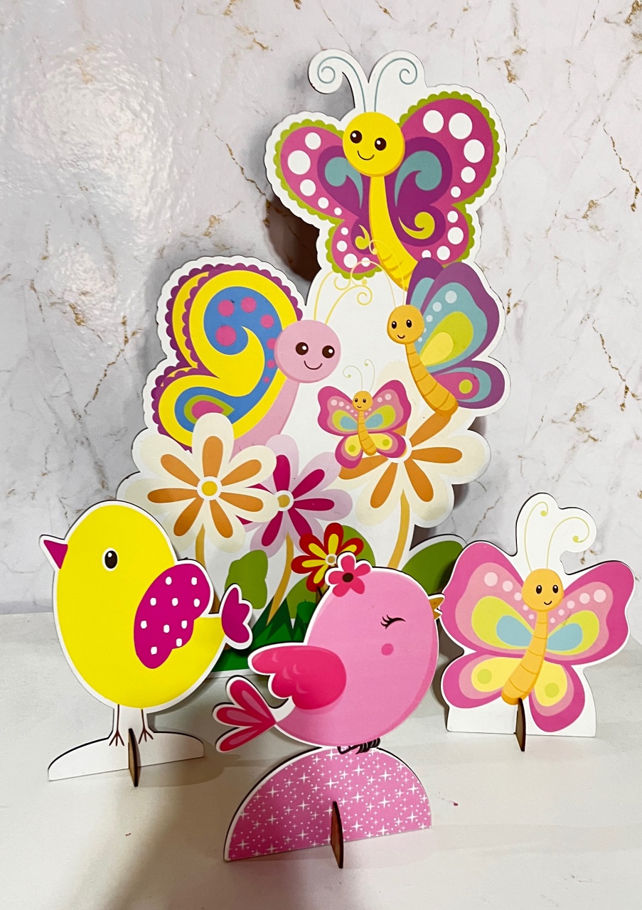 Kit Display Jardim Encantado - Brenda silva nascimento 