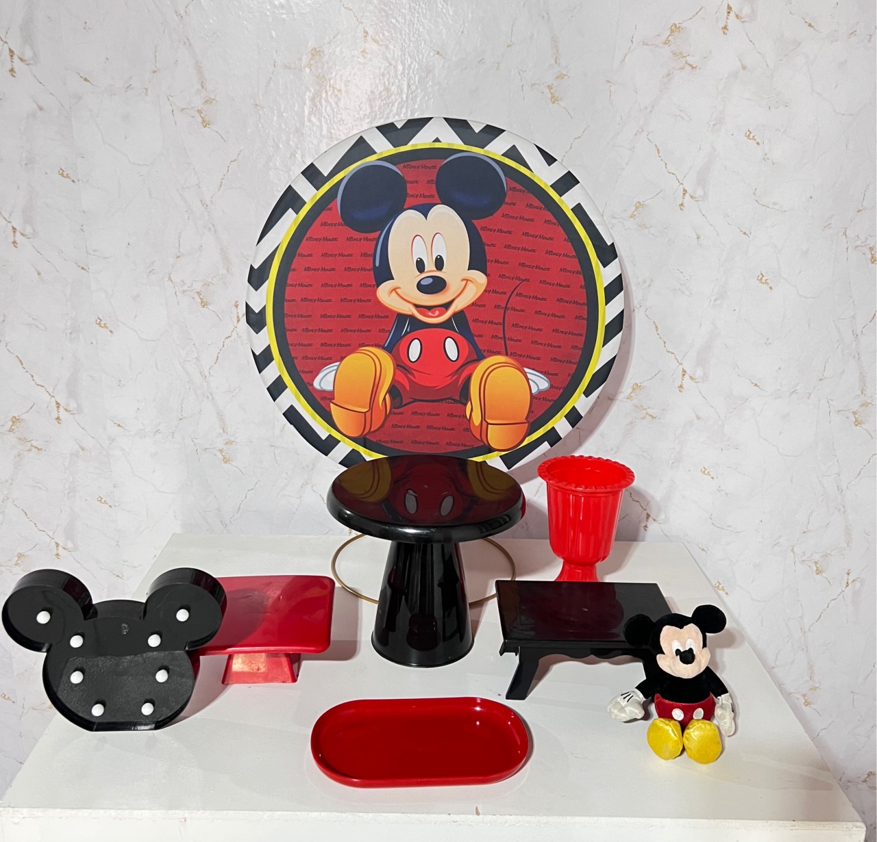 Festa Na Mesa Mickey - Brenda silva nascimento 
