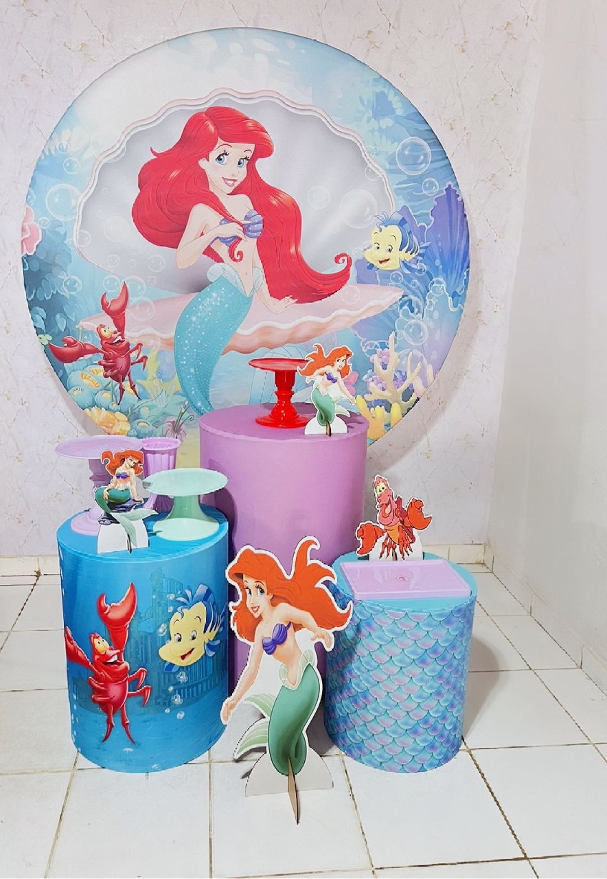 Combo Infantil Ariel - Brenda silva nascimento 