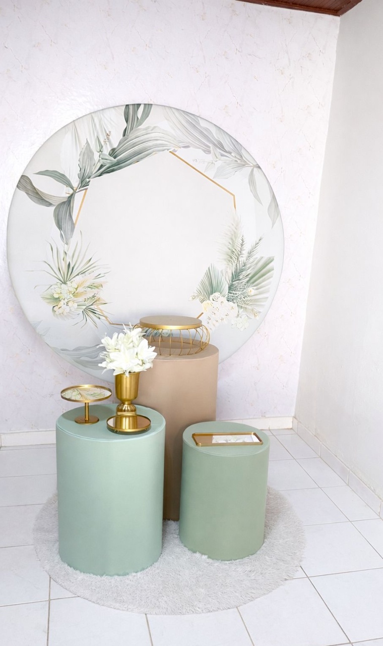 Combo Adulto Floral Verde - Brenda silva nascimento 