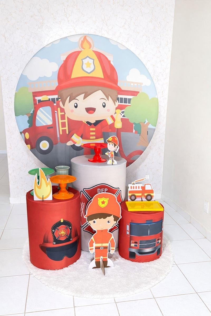Combo Infantil Bombeiro - Brenda silva nascimento 