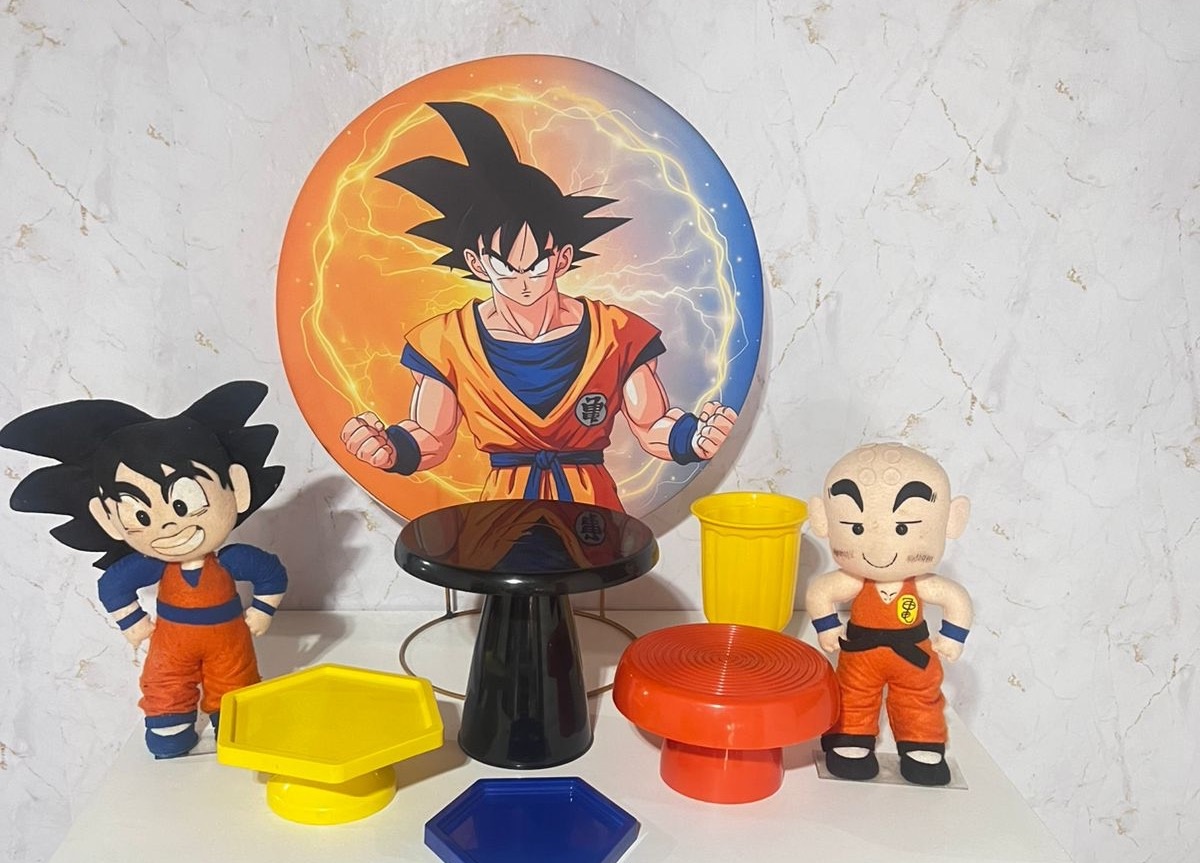 Festa Na Mesa Dragon Ball - Brenda silva nascimento 