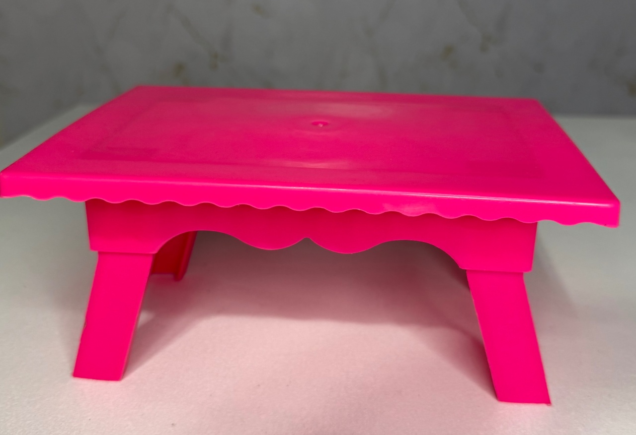 Bandeja Mesinha Festa Na Mesa Rosa Pink  - Brenda silva nascimento 