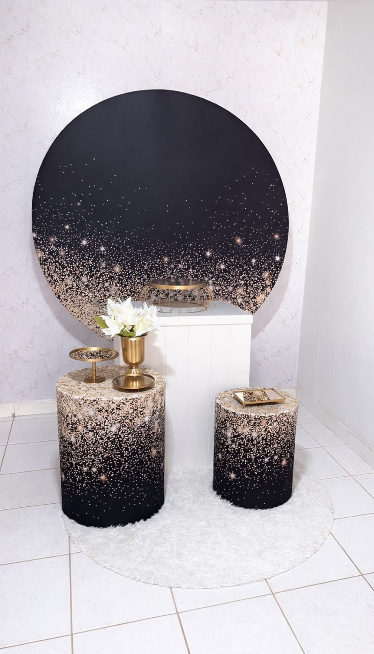Combo Adulto Gliter Dourado - Brenda silva nascimento 