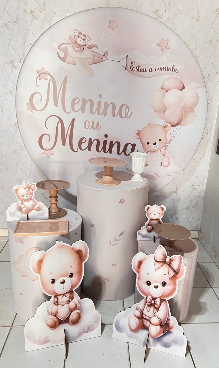 Combo Infantil Chá Revelação - Brenda silva nascimento 