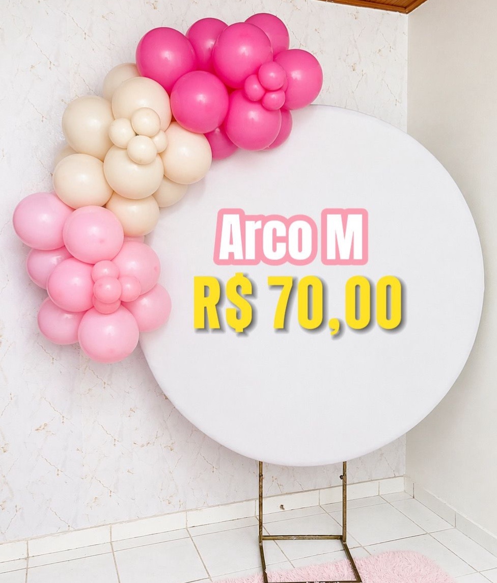Arco de Balão M  - Brenda silva nascimento 