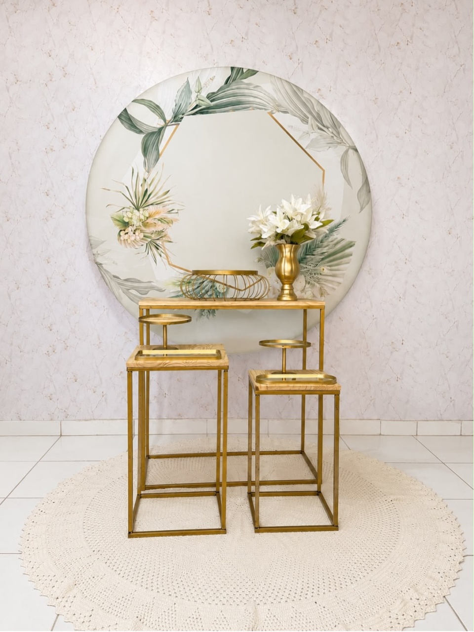 Montagem Floral Verde Adulto - Brenda silva nascimento 