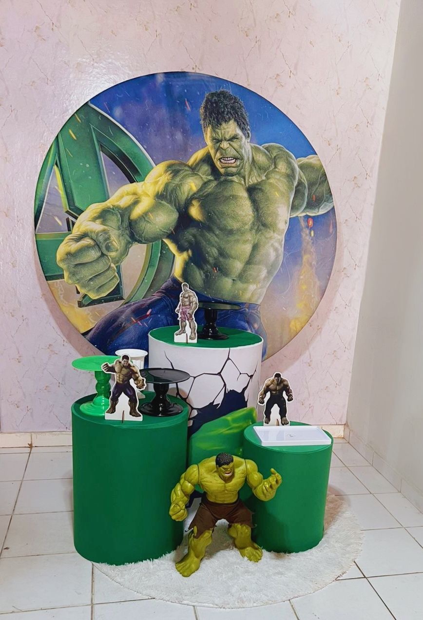 Combo Infantil Hulk - Brenda silva nascimento 